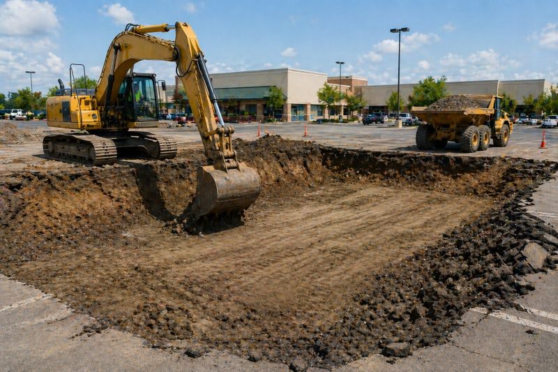 Parking Lot Gravel Repair in Cleveland, TN