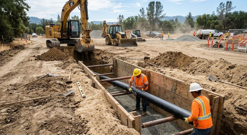 Trench Installation in Atlanta, GA